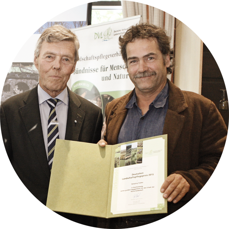 Verleihung des Landschaftspflegepreises an Hansjörg Fischer 2015